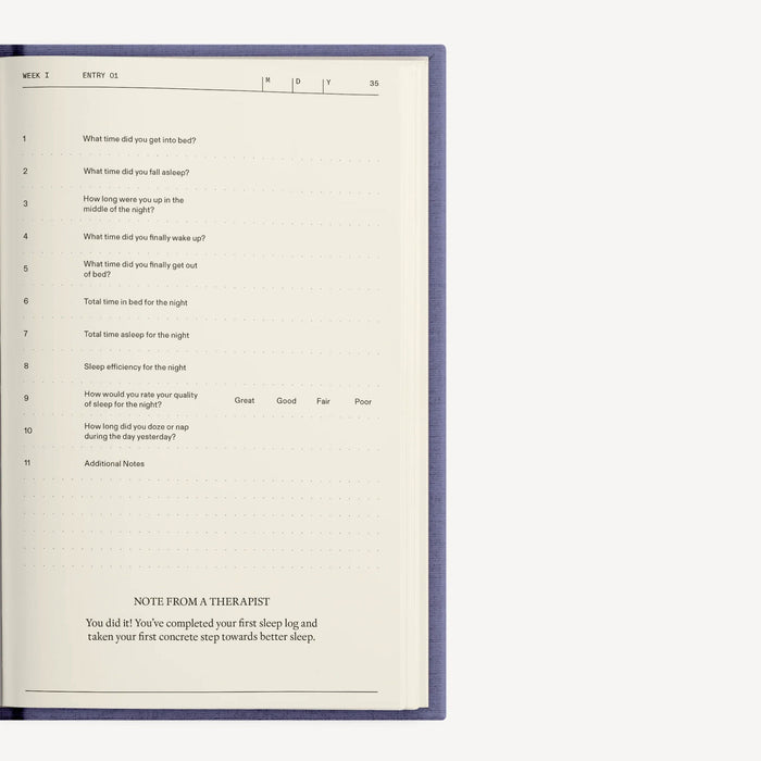 The Anti-Insomnia Notebook