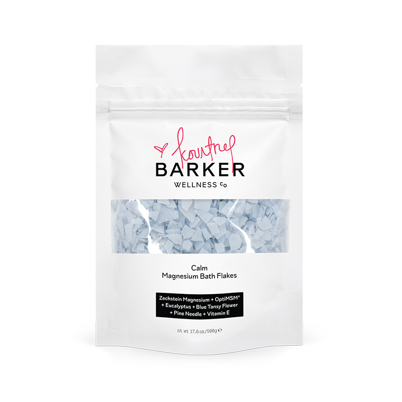 Kourtney x Barker Wellness Calm Magnesium Bath Flakes