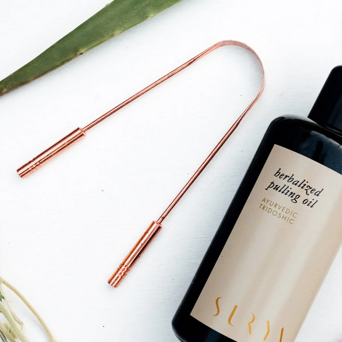 Copper Tongue Scraper