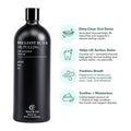 Brilliant Black® Oil Pulling – Charcoal Ayurvedic Mouthwash for Teeth Whitening & Fresh Breath, 6.75 oz