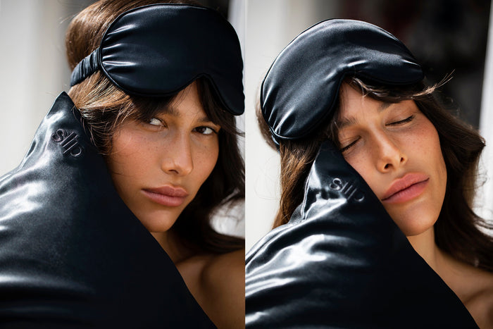Black Contour Sleep Mask