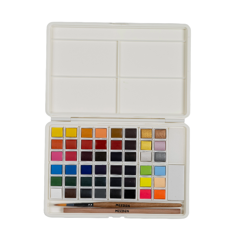 96-Color Solid Watercolor Set