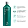 Gentle Green® Oil Pulling – Ayurvedic Oral Rinse with Nano-Hydroxyapatite for Fresh Breath, 6.75 oz