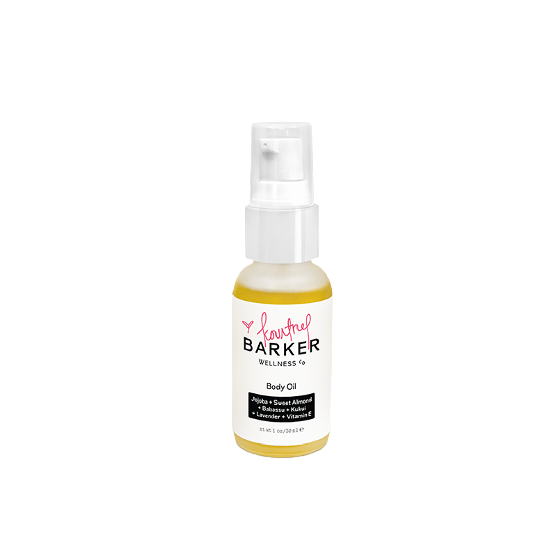 Mini Kourtney x Barker Wellness Body Oil